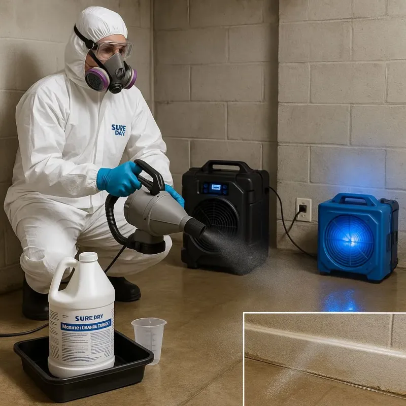 Sanitization and Odor Removal process in Sauk Village, IL