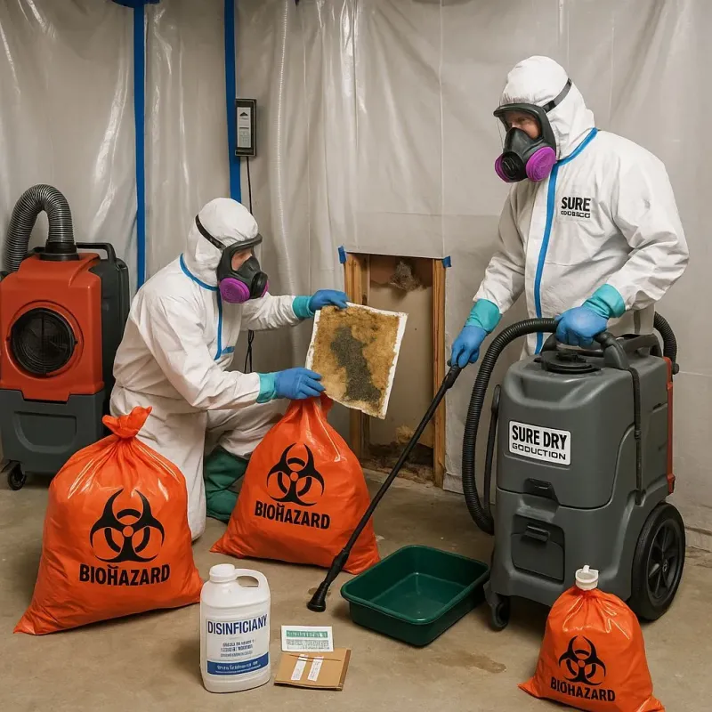 Contaminated Water Handling Protocols process in Sauk Village, IL