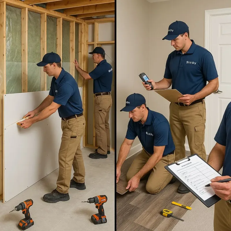 Repairs and Reconstruction process in Sauk Village, IL